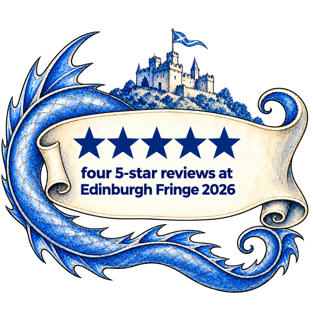 Five stars: four 5-star reviews at Edinburgh Fringe 2026